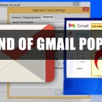 End of gmail pop3