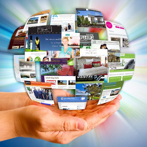 web montage purple dog clients